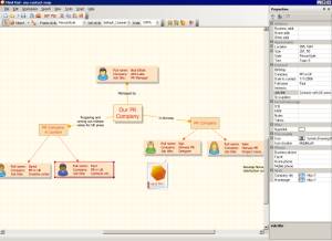 Sample contact map